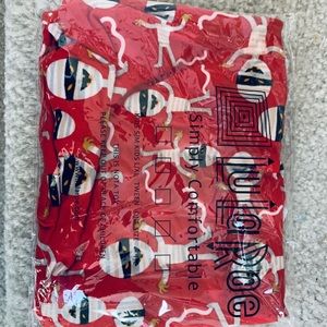 LuLaRoe OS mummy leggings new in bag